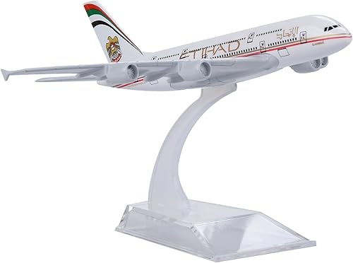 MOOKEENONE 1400 A380 Airways - Modelo de avión de metal para Etihad modelo de avión de simulación de aviación kits de avión para colección y regalo