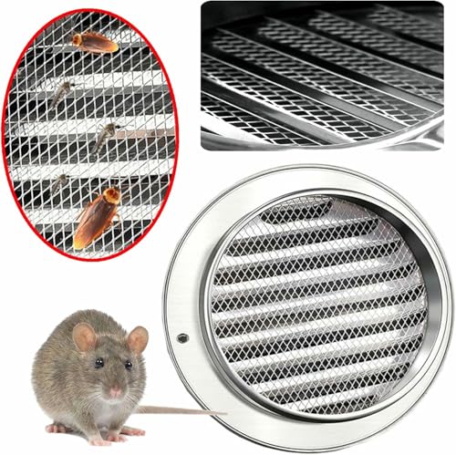 Couvercle de ventilation argenté pour sortie de toit - 5