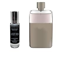 Vista 3 de Clashoky Aceites de perfume de fragancia Guilty Men Colonia Roll On Body Oil para hombres (0.4 fl oz) (paquete de 1)