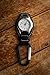 Dakota Leather Field Clip, Clip Watch, Leather Fob Strap, Lightweight Dress Pocket Watch, Outdoor Gifts for Men and Women, Use for Fishing, Golf and More