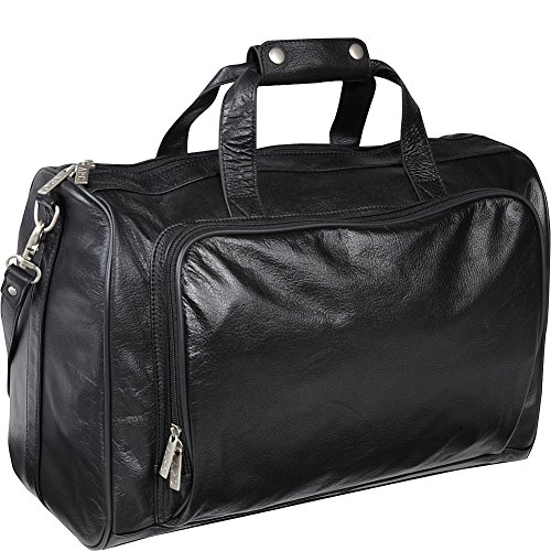 18-inch Leather Carry on Weekend Duffel (2114-0)