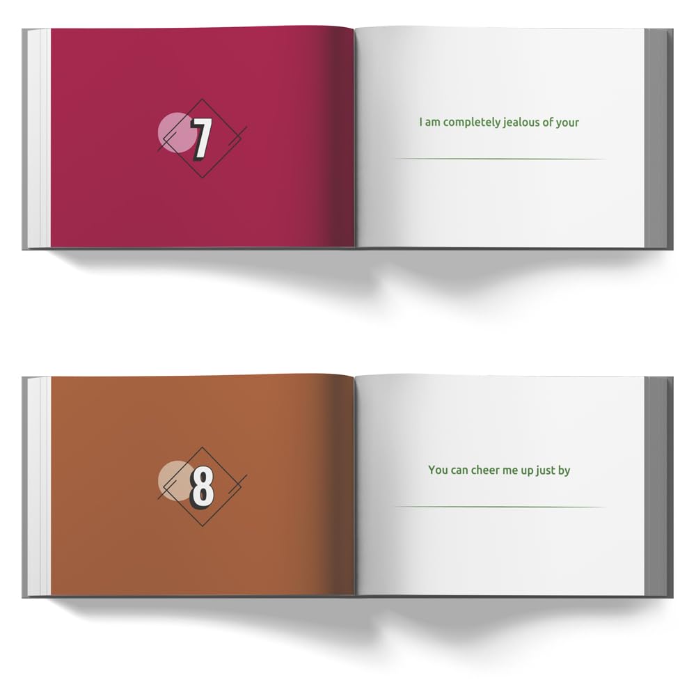 SoulScripted Books Why You're My Bestie | Diario de regalo para amigos | Cumpleaños, Día de la Amistad