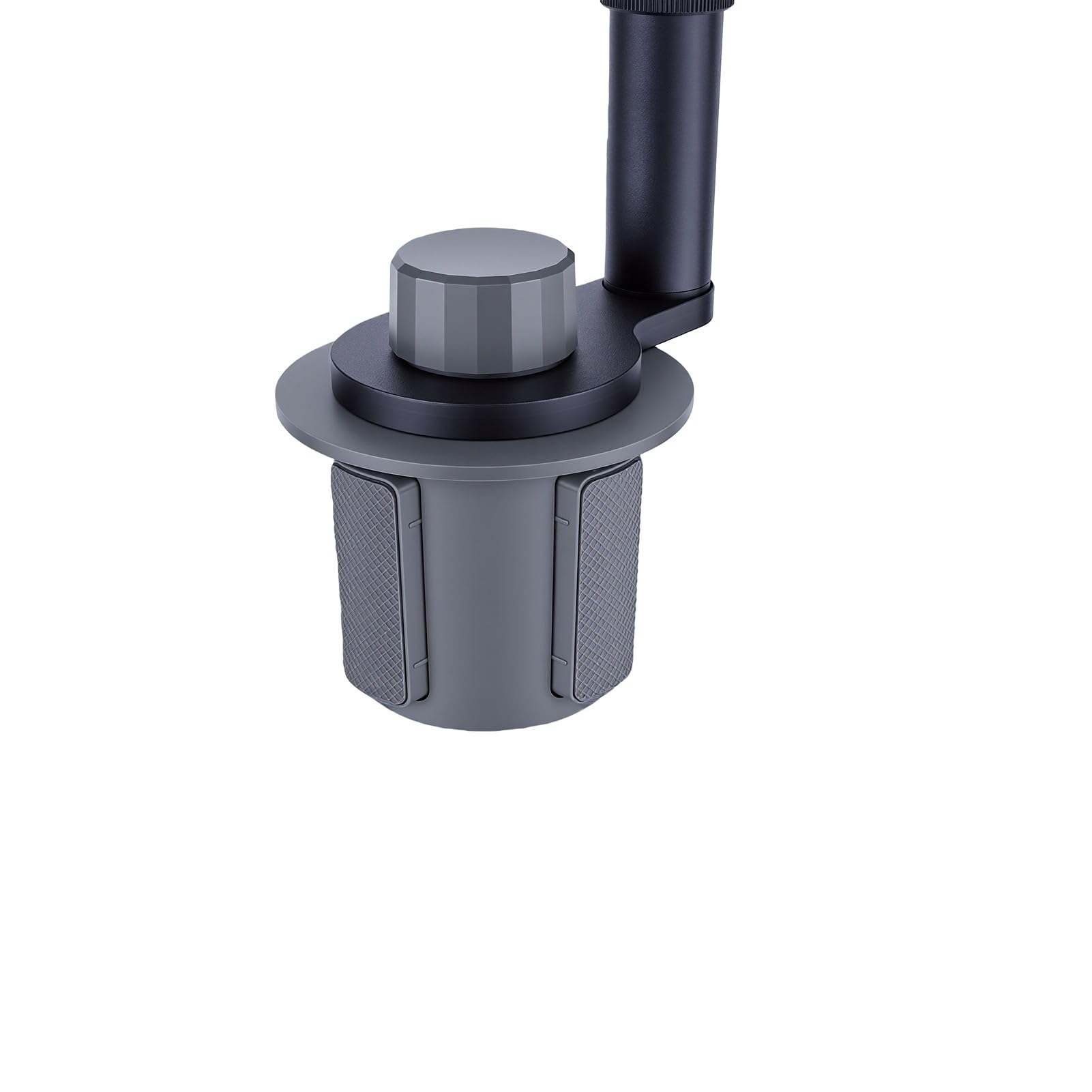banapoy Tavolino Portabicchieri per Auto, Scrivania per Auto Girevole 360° per Mangiare Laptop Vassoio per Alimenti Legno, Scrivania Laptop, Rotondi 2,48-3,35", per Modello Y 3