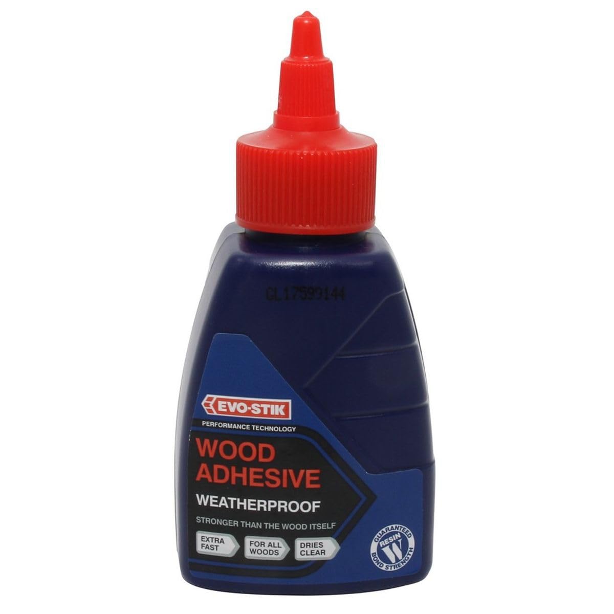 Evo-Stik Weatherproof Wood Adhesive - Fast Setting - Extra Strong - Dries Clear - 12.9cm