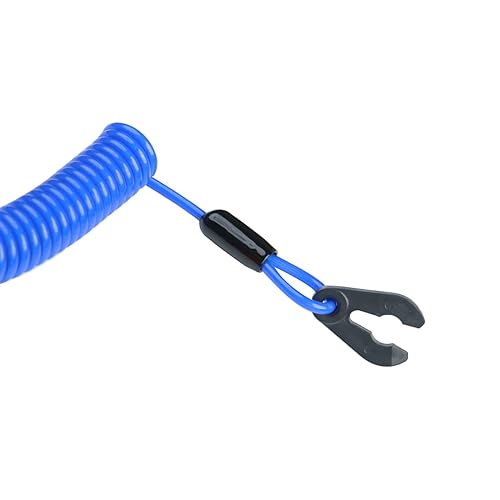 Miniatura 8 de 2 cordones para interruptor de apagado para lancha, correa de muñeca de repuesto EW2-68348-00-00 para Yamaha Marine motor fuera de borda de