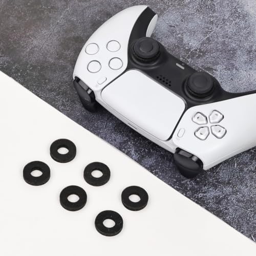 Image of MOLOPPO 8 PCS Precision Rings Kit for PS4, for PS5, for Xbox-Black | for PS5 Accessories, for Xbox Accessories, Gaming Controller Enhancer