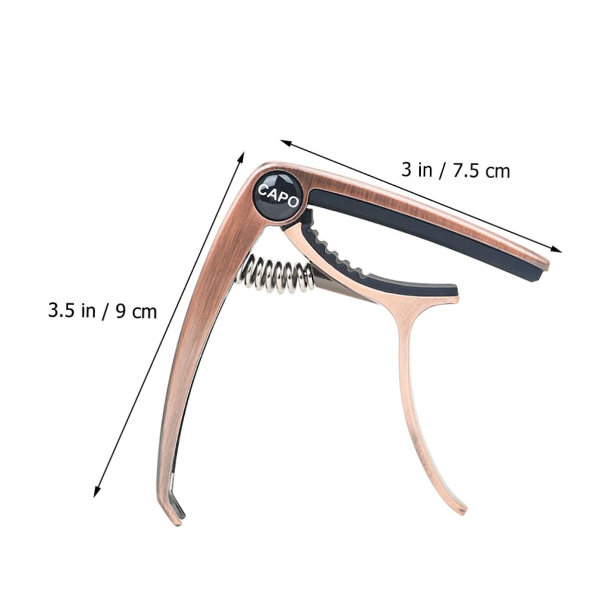 SHOWERORO Alloy Guitar Capo Capo Replacement Sturdy for Daily Use Compact for Easy Transport for Guitar Players