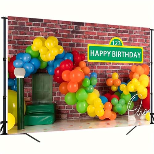 Fondo Fotográfico de Globos Coloridos 7x5ft miniatura 5