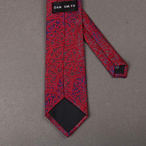 Dan Smith Wedding Neck Ties Red Flower Tie Microfiber Doctor-Who Dances Daa7B32A Dark Red,Dark Blue,Gray #TOP3