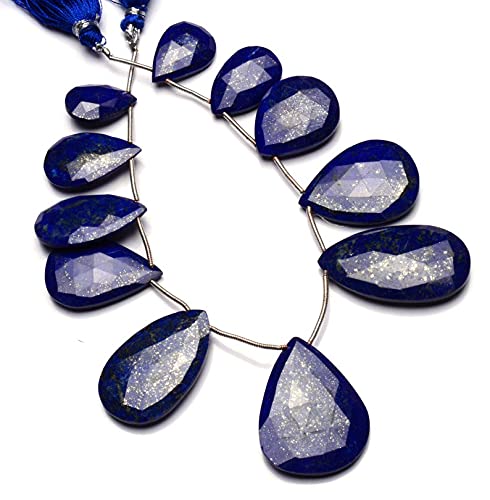 Perles lapis lazuli afghanistan facettées pour créer vos propres bijoux bohèmes chics
