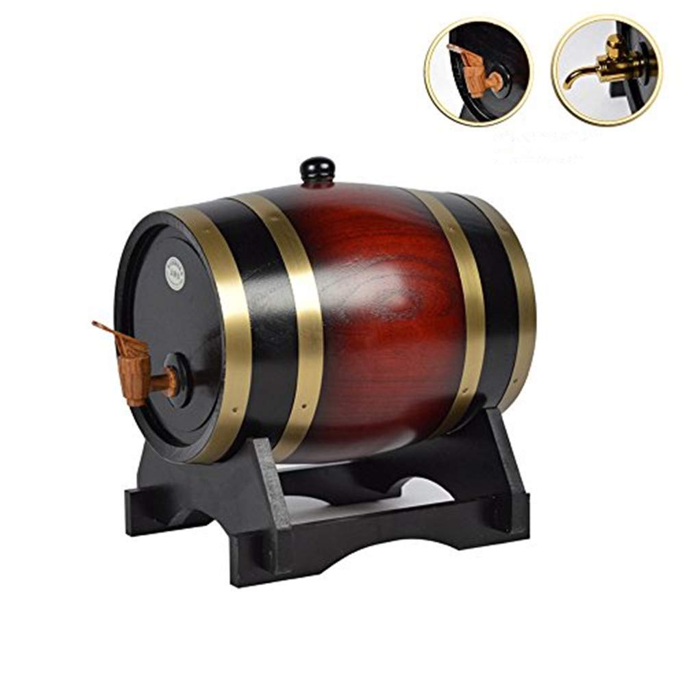 Amazon｜樽 10L 木製 ビヤ樽 蛇口付き 酒の貯蔵容器 洋樽 ワインバレル