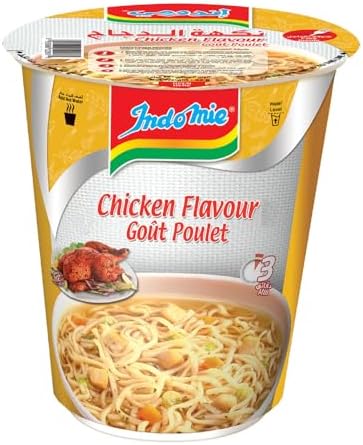 Indomie Chicken Flavour Cup Noodles, 55 g