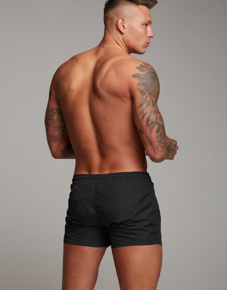 maytopia Men’s Athletic Running Shorts 5 Inch Quick Dry Workout Gym Shorts Lightweight Bodybuilding Pants with Pockets - Image 3