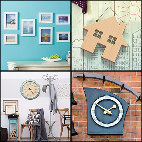 251 Stk Bildaufhänger Set, Bilderhaken Aufhänger Set für Bilderrahmen, Bilder Aufhängen Set mit Schrauben, für Holzrahmen Uhren Bilderrahmen Kunstwerke Wand Hängen