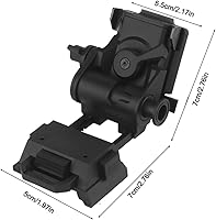 Vista 2 de Airsoft L4G24 - Soporte para casco de nailon militar ajustable NVG para PVS15 PVS18 GPNVG18