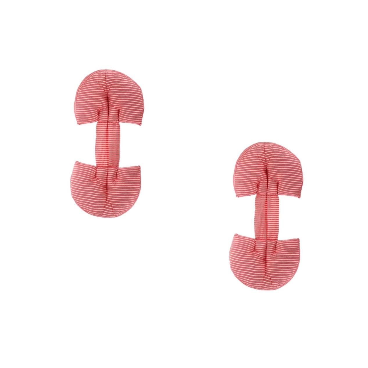 Coussin d'allaitement ventre grossesse HEMOTON : oreiller de corps ergonomique rose
