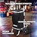 Arebos 3in1 Einkaufstrolley | Trolley groß 56 Liter | Einkaufswagen mit Kühlfach | Einkaufstasche mit Rollen | Klappbarer Shopper | klappbar Tasche abnehmbar | Einkaufsroller, Handwagen | Schwarz