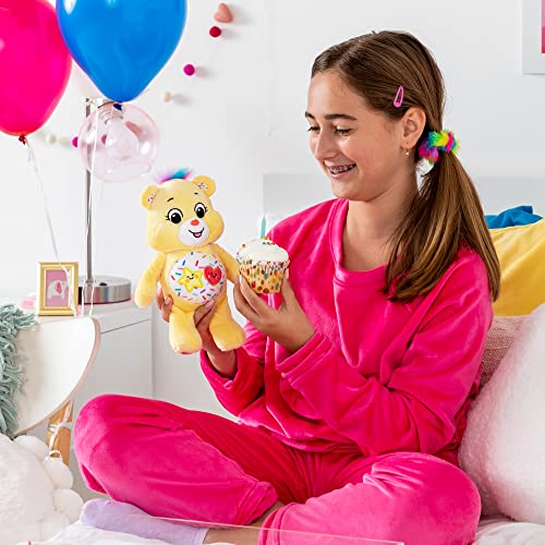 Basic Fun Care Bears Sweet Celebrations Bear Plush, 22 cm Soft Teddy Toy in Festive Costume - Image 3