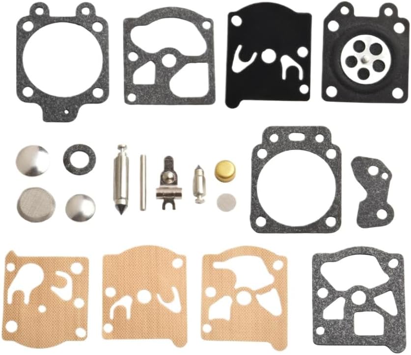 1 Set Carburetor Carb Diaphragm Gasket Repair Kit Compatible With Automotive Motorcycle Parts K20-WAT WA WT Series 8K1927225B