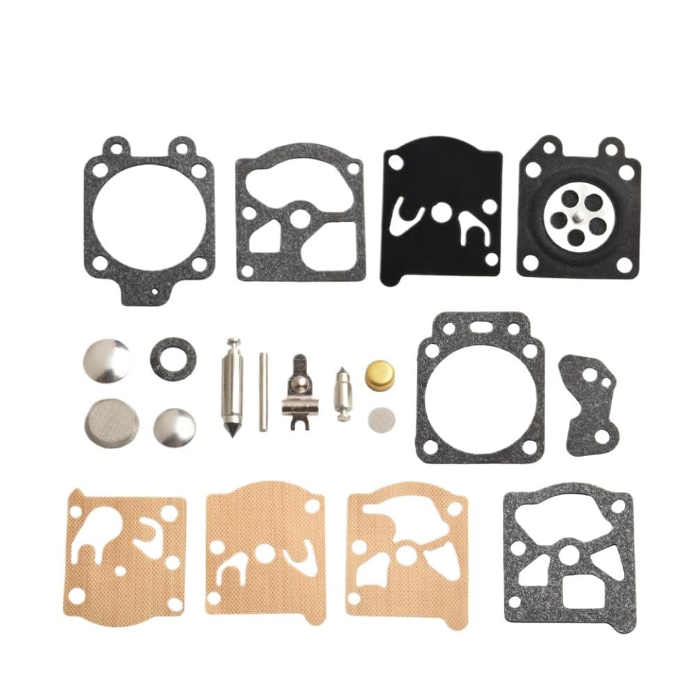 Carburetor Carb Diaphragm Gasket Repair Kit 1 Set Compatible with K20-WAT WA WT Series