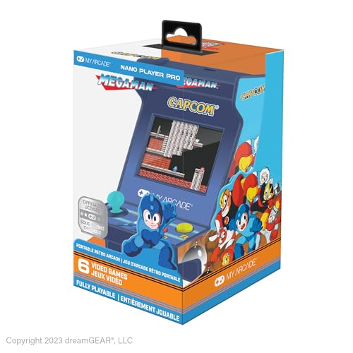 Jouer partout Mega Man Nano Player Pro My Arcade DGUNL-4188 mini console