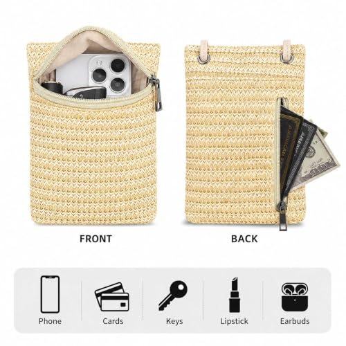 Image of Small Crossbody Women Cell Phone Purse Wallet Bag With Shoulder Strap