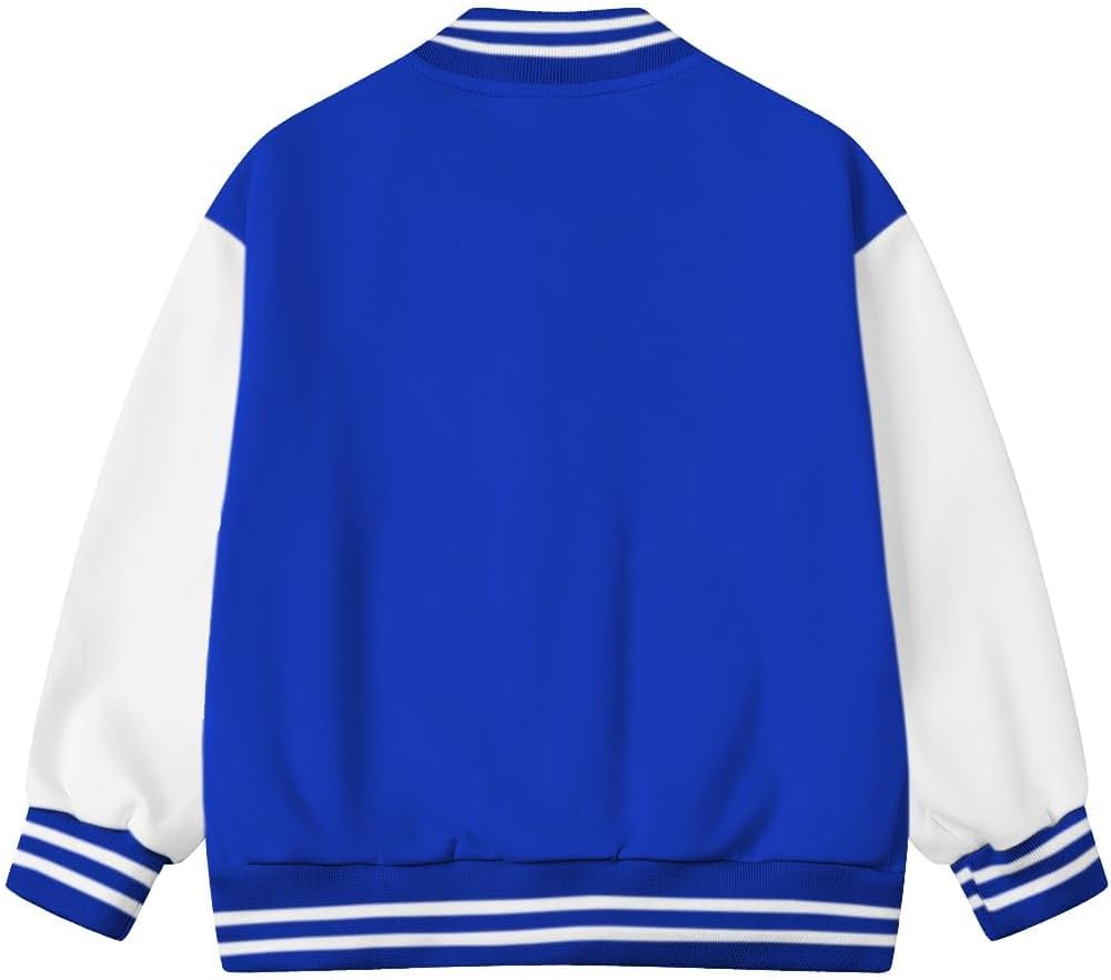 ARTMINE Kids Baseball Jackets Casual Varsity Jacket School Bomber Jackets - Image 2