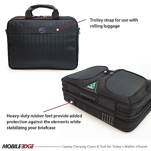 Mobile-Edge-ScanFast-Checkpoint-and-Eco-Friendly-Laptop-Briefcase-16-Inch-PC-17-Inch-Mac-for-Men-Women-Business-Travel-Black-MESFBC20