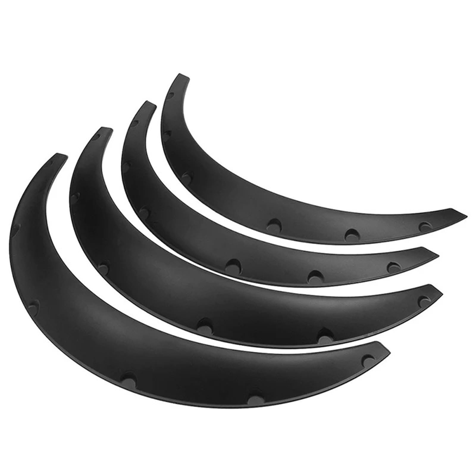 Passage Roue Lot De 4 Élargisseurs d'ailes Aspect Carbone Protections Anti-Rayures Accessoires Universels pour Voiture Élargisseurs D'Aile