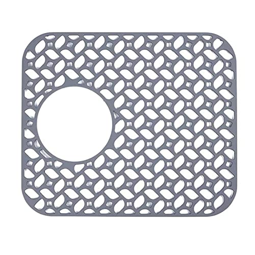 Alfombrillas de Fregadero de Cocina, Alfombrilla de Silicona para Fregadero de Cocina, 1 Protector Plegable Antideslizante para Fregadero de Porcelana de Acero Inoxidable de Granja Cover
