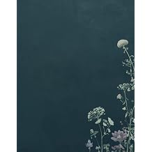 Bloom & Grow Large 8.5x11 Aesthetic Floral Notebook for Women; Extra Large Lined Botanical Journal with Wildflower Illustrations for Work, School, and Home