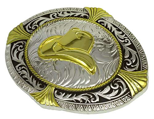 Image of Moranse Cross Cowboy Kneeling Prayer Horse Zinc Alloy Belt Buckles