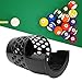 Glomora 6pcs Billiard Pockets, Plastic Billiard Pool Table Pockets, Pool Table Billiard Pockets, Including 4 Corner Pockets and 2 Side Pockets