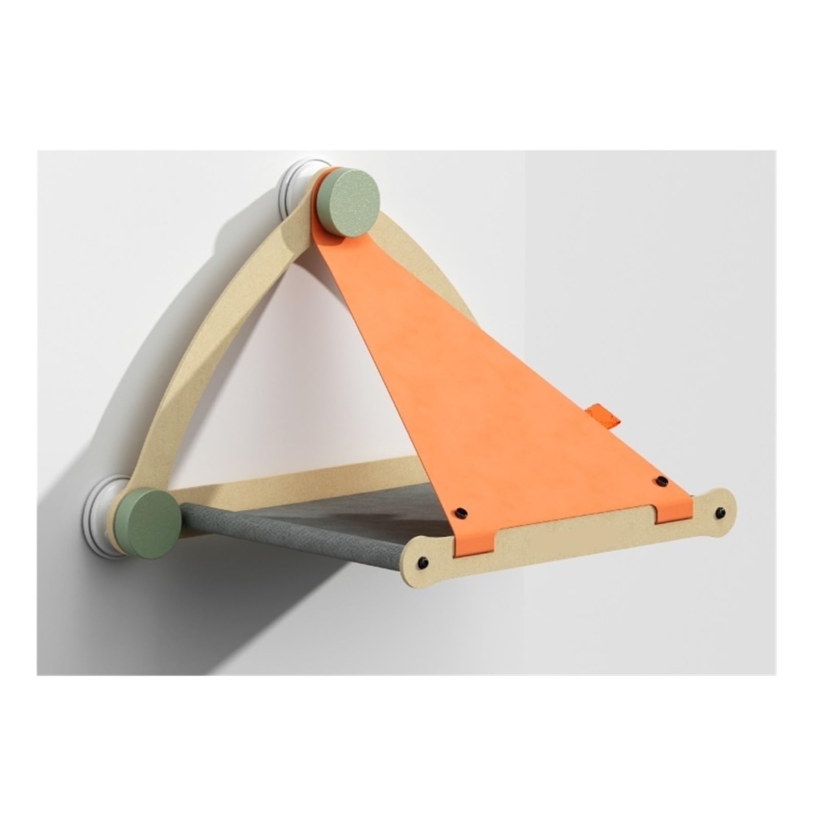 Amaca Per Gatti Finestra Amaca For Gatti Letti Sospesi For Animali Domestici Supporto For Sedile Da Finestra Ripiano Morbido Che Può Contenere Fino A 30 Libbre Forniture Rimovibili(Orange)