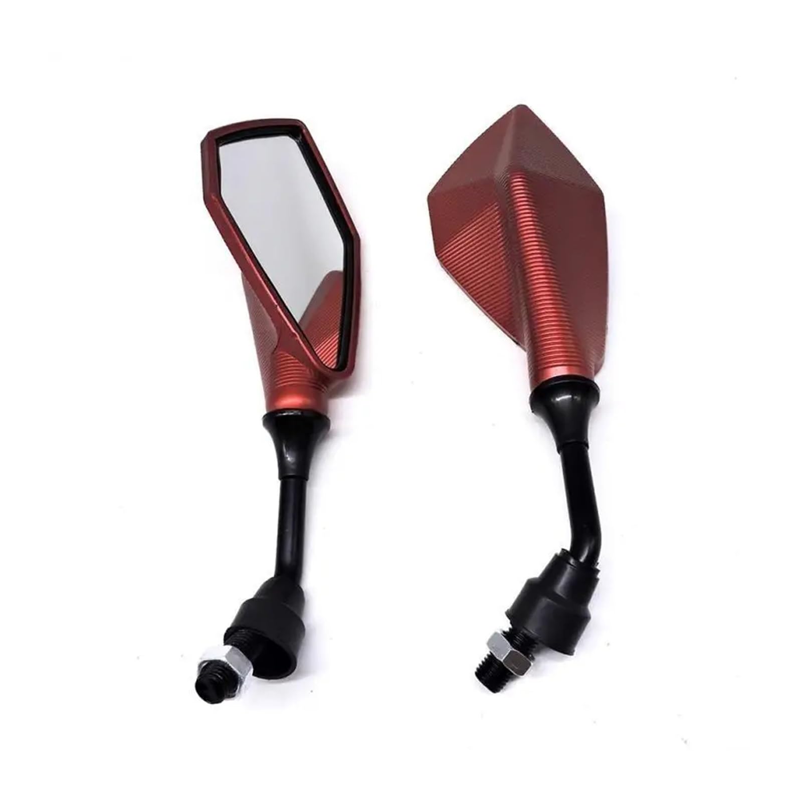 Lusterka wsteczne Rowerowa Kierownica Motocykla Lusterka Wsteczne Części Zamienne Hulajnogi Rowerowej E-bike Lusterko Cofania Zmodyfikowane Akcesoria Lusterka wsteczne Bar End (Size : 4)
