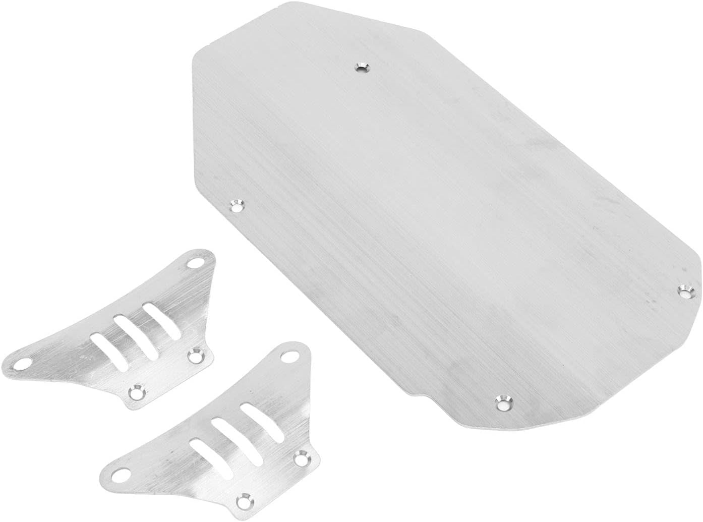 Stal Nierdzewna RC Car PAPERSIS PLABE DO TT02 1/10 RC Car, 215X120 Mm Przednie i Tylna Zbroja, łatwa w Instalacji, Chroni Podwozie i Korpus za pomocą TT02 1/10