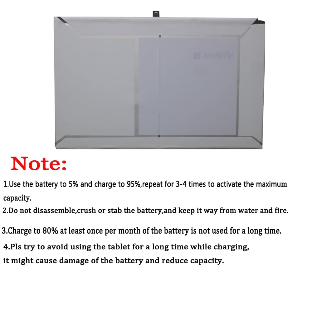 Powerforlaptop SCUD-WT-N19 Replacement Battery Compatible with Samsung Galaxy Tab A7 10.4 2020 SM-T500 SM-T500 SM-T500N