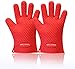 Barbecue Gloves - Heat Resistant for Cooking - High Quality Waterproof Silicone Oven Glove - Better Than Ove Glove - Double Glove Pack Set of Two - No More Burns - Great for Baking, Grilling and Frying - Perfect Grill Tool and Gift - Resists Heat up to 500 Degrees - Doubles As Pot Holder - Money Back Guarantee