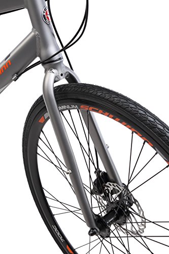 image for Schwinn Phocus 1500 Flat Bar Sport Fitness Hybrid Bike for Men and Wom