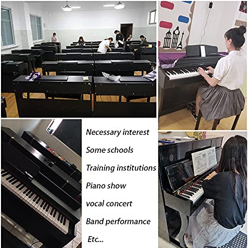 Piano électrique numérique 88 touches, léger et portable,avec touches lestées de taille complète,pédale de sustain et… - Les Beatles, Paul McCartney, John Lennon, RIngo Starr, George Harrison Piano électrique numérique 88 touches, léger et portable,avec touches lestées de taille complète,pédale de sustain et… – Image 8