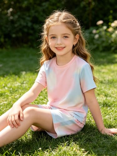 Image of Girls Active Sun Protection Jacket Zipper Hooded Cooling Shirt 3-12Years