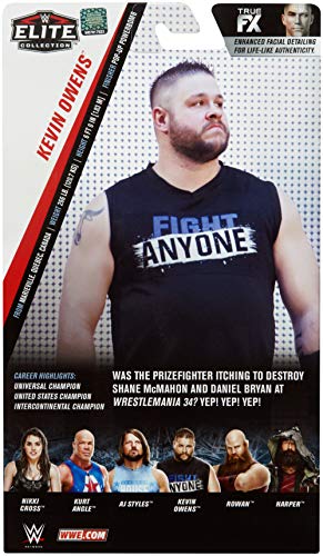 Wwe Kevin Owens Elite Collection Action Figure #TOP4