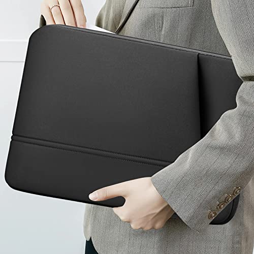 Image of Laptop Sleeve 15.6 inch Case,Upgraded Durable Environmental-Friendly Case,Polyester Vertical Case Cover Business Briefcase with Pocket for Laptop Notebook