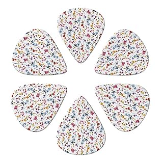 FUCVNPZ Lot de 6 médiators en celluloïd pour guitare acoustique, électrique, basse ou ukulélé - Les Beatles, Paul McCartney, John Lennon, RIngo Starr, George Harrison FUCVNPZ Lot de 6 médiators en celluloïd pour guitare acoustique, électrique, basse ou ukulélé – Image 2