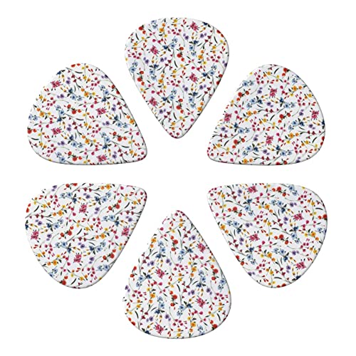 FUCVNPZ Lot de 6 médiators en celluloïd pour guitare acoustique, électrique, basse ou ukulélé - Les Beatles, Paul McCartney, John Lennon, RIngo Starr, George Harrison FUCVNPZ Lot de 6 médiators en celluloïd pour guitare acoustique, électrique, basse ou ukulélé – Image 3