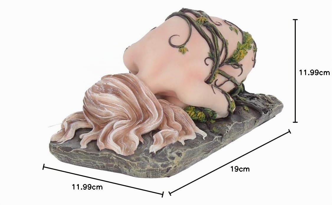 Nemesis Now - Statuetta One with Earth, 19 cm, Colore: Marrone