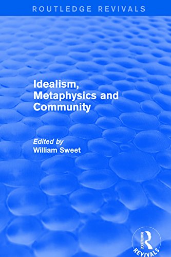 Idealism, Metaphysics and Community (Routledge Revivals)      1st Edition, Kindle Edition