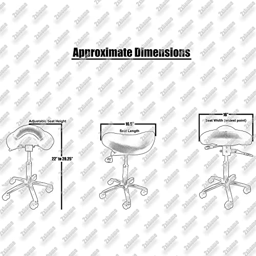 2xhome ergonomic rolling saddle stool chair reviews