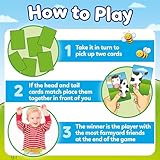Orchard Toys Farmyard Heads and Tails Game, Memory & Matching Pairs Card Game, Educational Games and Toys for Toddler and Preschool, 18-Month-Old and Up - Image 5