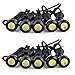 Eagle Eye LED Light, YITAMOTOR 10PCS High Power 9W LED Eagle Eye Bulbs Car Motorcycle Lighting Kit Daytime Running DRL Fog Tail Front Grill Bumper Backup Clearance Marker Light (18mm, White)